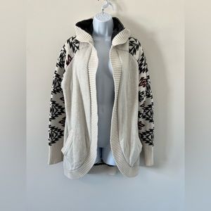 Pendleton Patterned Sweater Cardigan Women’s size L